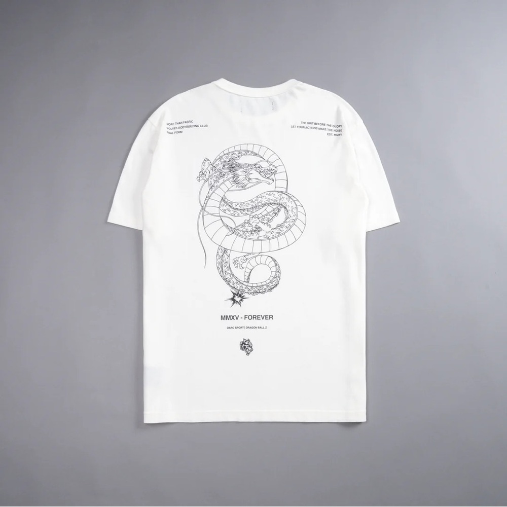 Darc Sport SHENRON "PREMIUM" HERITAGE TEE IN CREAM Large